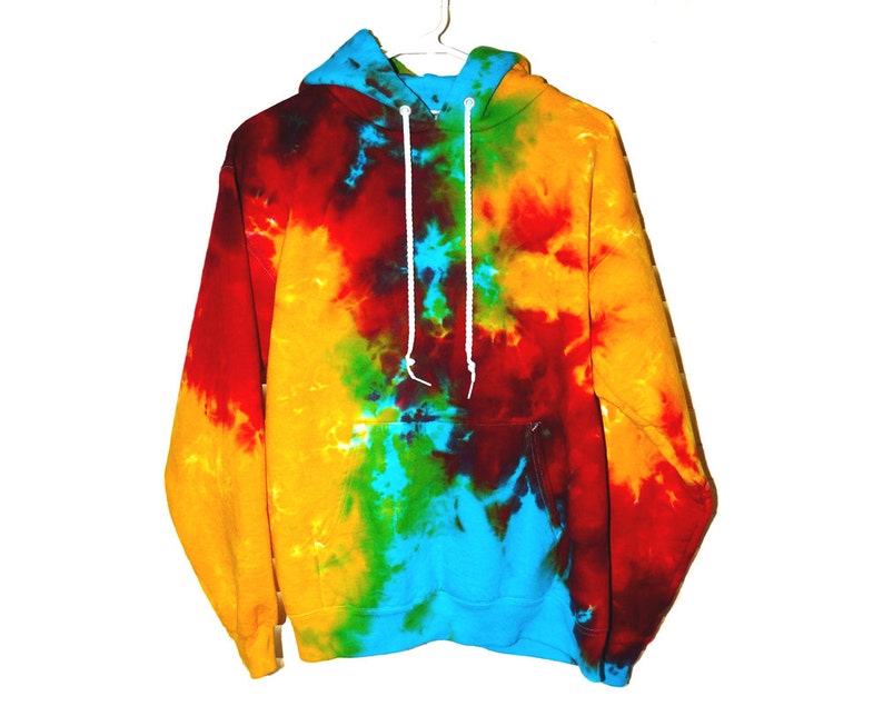 thick tie dye hoodie