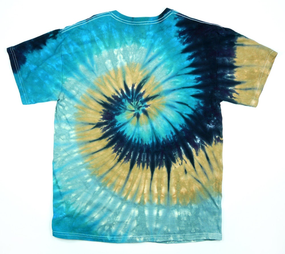 Earthy Spiral Tie Dye Shirt / Adult Mens Standard and Plus - Etsy