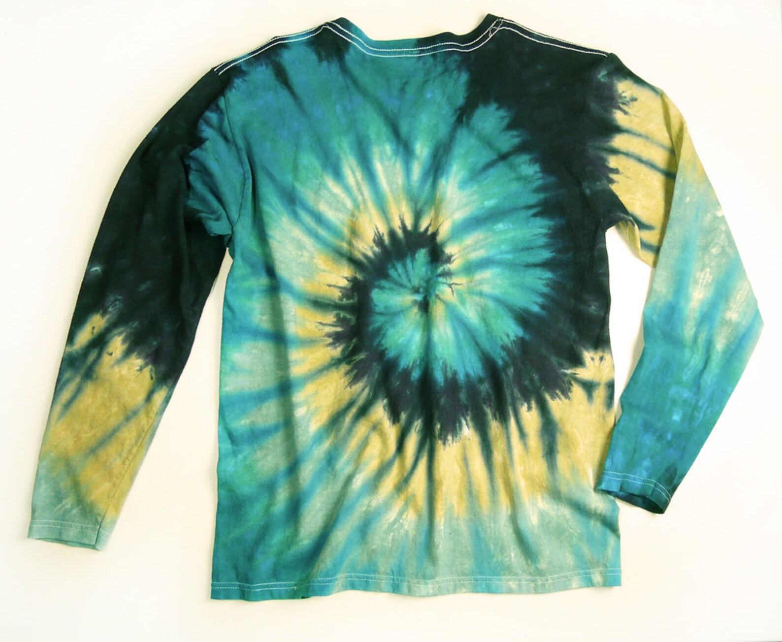 Ladies Long Sleeve Tie Dye Shirt Womens T Shirt Earthy | Etsy