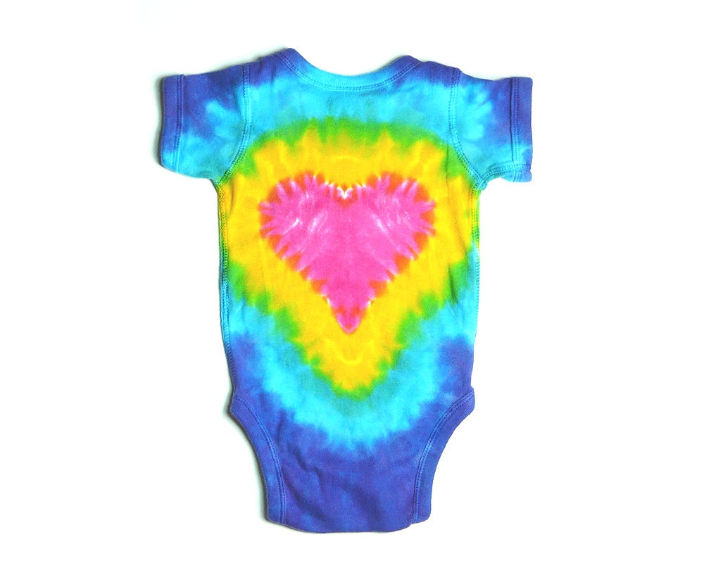 Hot Pink Tie Dye Baby Tee