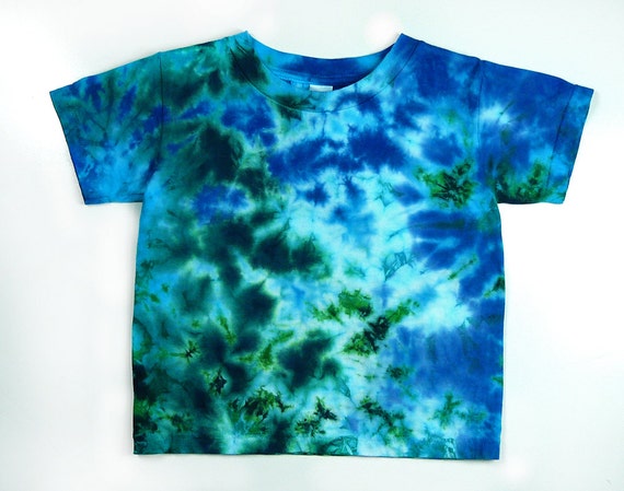 Infant Tie-dye T-shirt Ocean Design Eco 