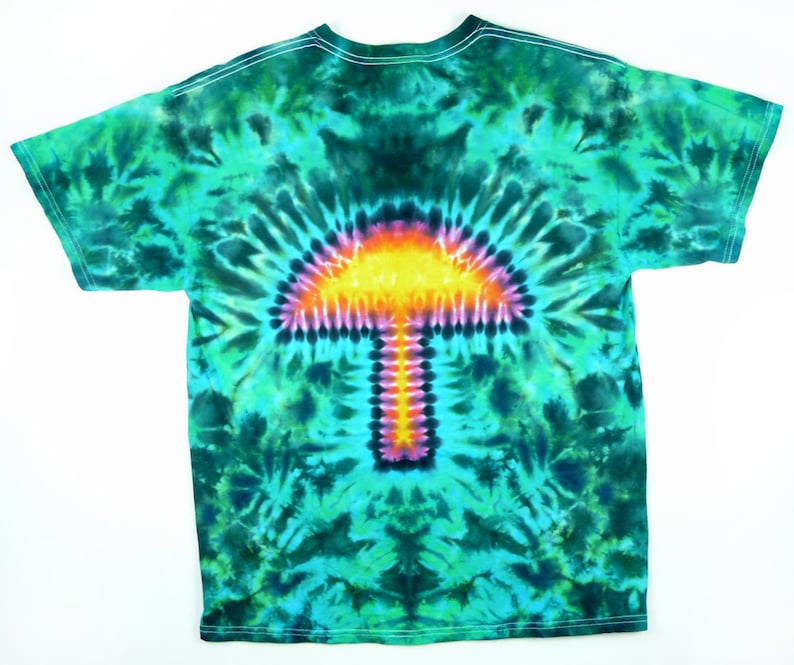Mushroom Tie Dye T Shirt Men's Sizing Short or Long | Etsy