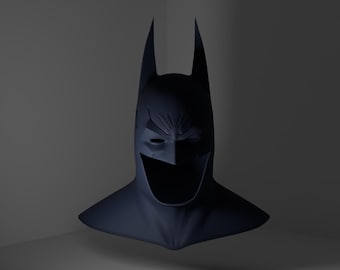 Arkham City Cowl STL Digital File