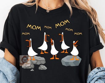 Seagull Mom PNG, Mom Life Shirt design, Mom Mom Mom Seagulls, Chaos Mom PNG, Mother’s Day Gift, Motherhood PNG, Funny mom Humor Design