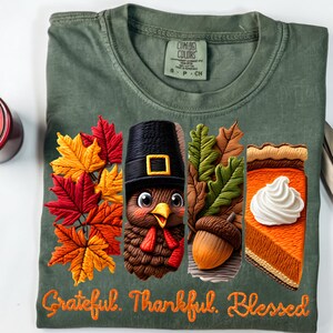 Thanksgiving Turkey Crochet PNG, Autumn Fall Design (Digital Download)