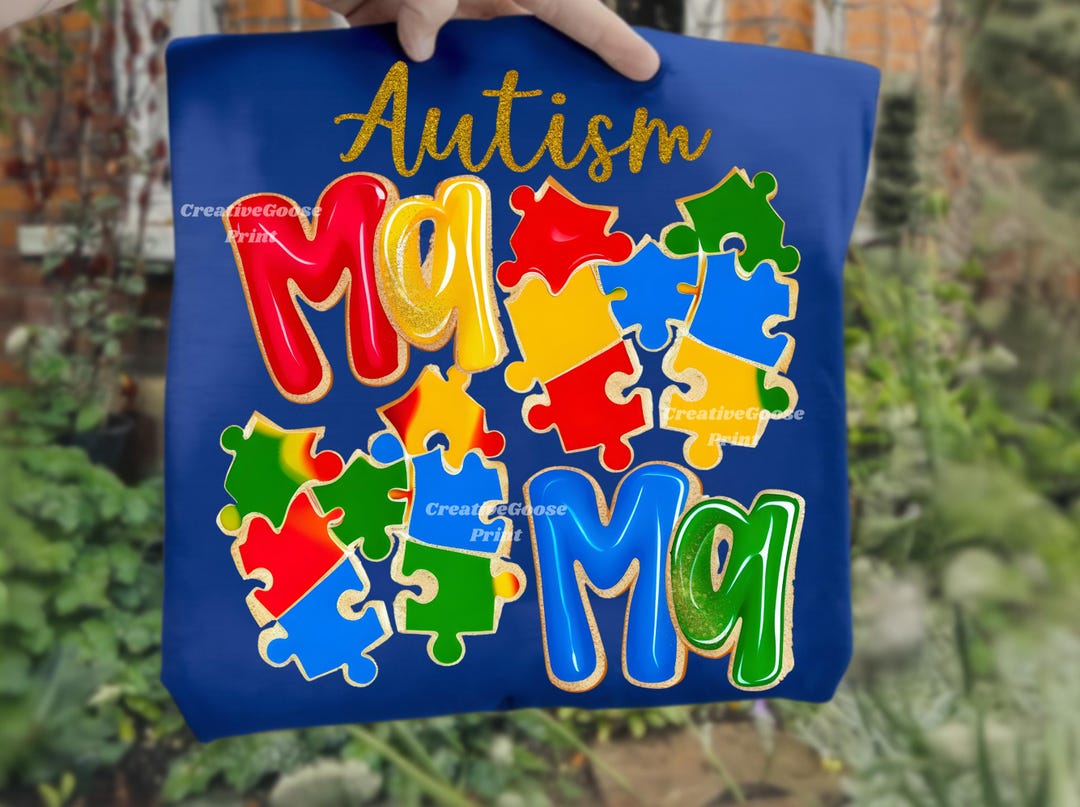 Autism Mama PNG, Proud Autism Mom Puzzle Piece PNG, Autism Awareness ...