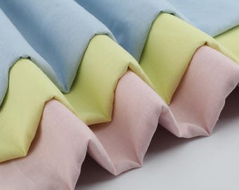 Ramie Cotton Blend Fabric (21 Count) | Breathable Natural Material for Summer Dresses, Shirts & Curtains | Medium Weight, Dry Texture