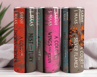 Vaso Velaris ACOTAR de 20 oz PNG, para amantes de los libros de fantasía (descarga digital)