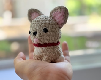 Mini Chihuahua Puppy Pet Amigurumi Plush