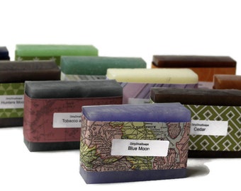 Mens Artisan Soap, Herrengeschenk, wählen Sie Ihren Duft, Herrenseife, Vatertagsgeschenk