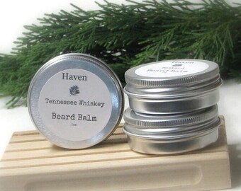 All Natural  Mens Beard Balm and Conditioner, With Argan and Jojoba , Mens Gift, Mens Beard Care. Mens Stocking Stuffer, Choose Your Scent