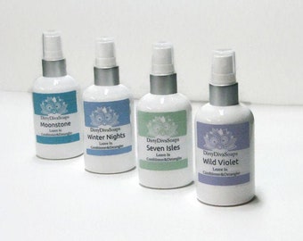 Moisturizing Leave in Conditioner with Panthenol, Argan and Wheat Germ Protein, Choose your Scent- Scents A-E