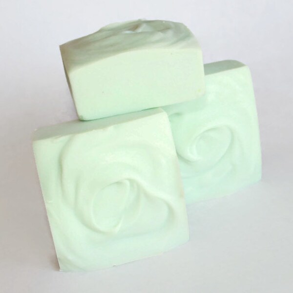 Jasmine Green Tea  Shampoo Bar / Natural Hair Care/ Solid Shampoo,  SLS Free  Solid Shampoo for Natural Hair Care