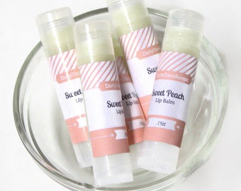 Sweet Peach   Lip Balm , Moisturizing Lip Balm