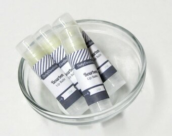 Bourbon Mens  Moisturizing Lip Balm with Shea Butter