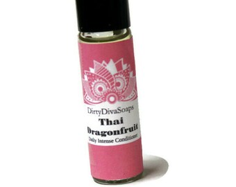 Thai Dragonfruit  Perfume Oil  ,Rollerball 10 ml, Rollerball Perfume, Tropical Blend