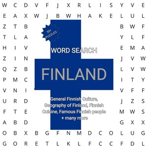 Wortsuchrätsel Finnland/Printable