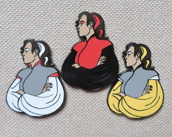 Star Wars Dark Rose Tico Gingerose Finnrose Rosepoe Roshasma Roserey The Rise of Skywalker hard emaille Pin 5 cm Anstecker von Aldo-n-canp