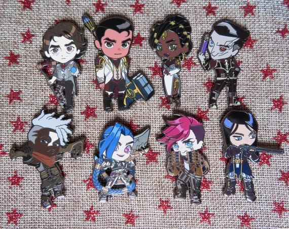 League of Legends Arcane Jayce Viktor Mel Powder Ekko Caitlyn