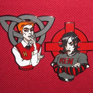 Star Wars Kylux BENARMIE Student AU Goth Kylo Ren aka Ben Solo Good Boy Armie Hux aka General Armitage Hux  by @p_paura_a