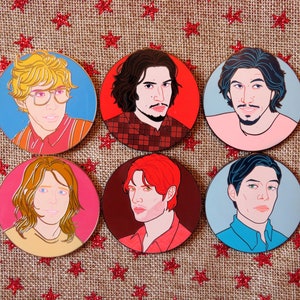 Star Wars Kylux adjacent Matt Techie Flip Zimmerman Gabriel O'Malley Phillip Altman Thomas McGregor Kylo Ren General Hux Pin @wizard_amulang