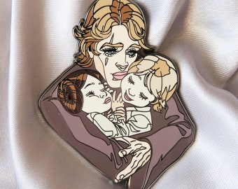 Anakin Skywalker with Princess Leia and Luke Skywalker Prequel Trilogy Fantasy pin badge 6 cm LE 30 Star Wars by Princepsed