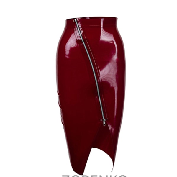 Latex Skirt - Etsy