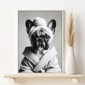 Personalized Pet Portrait – Cute Digital Pet Art in Costumes – Dog & Cat Custom Illustration – Printable Wall Art – Pet Lover Gift