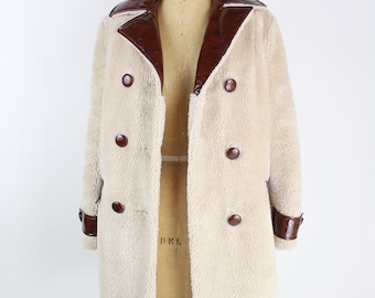 Brown Faux Fur Jacket by White Stag Outerwear - Vintage 1960's