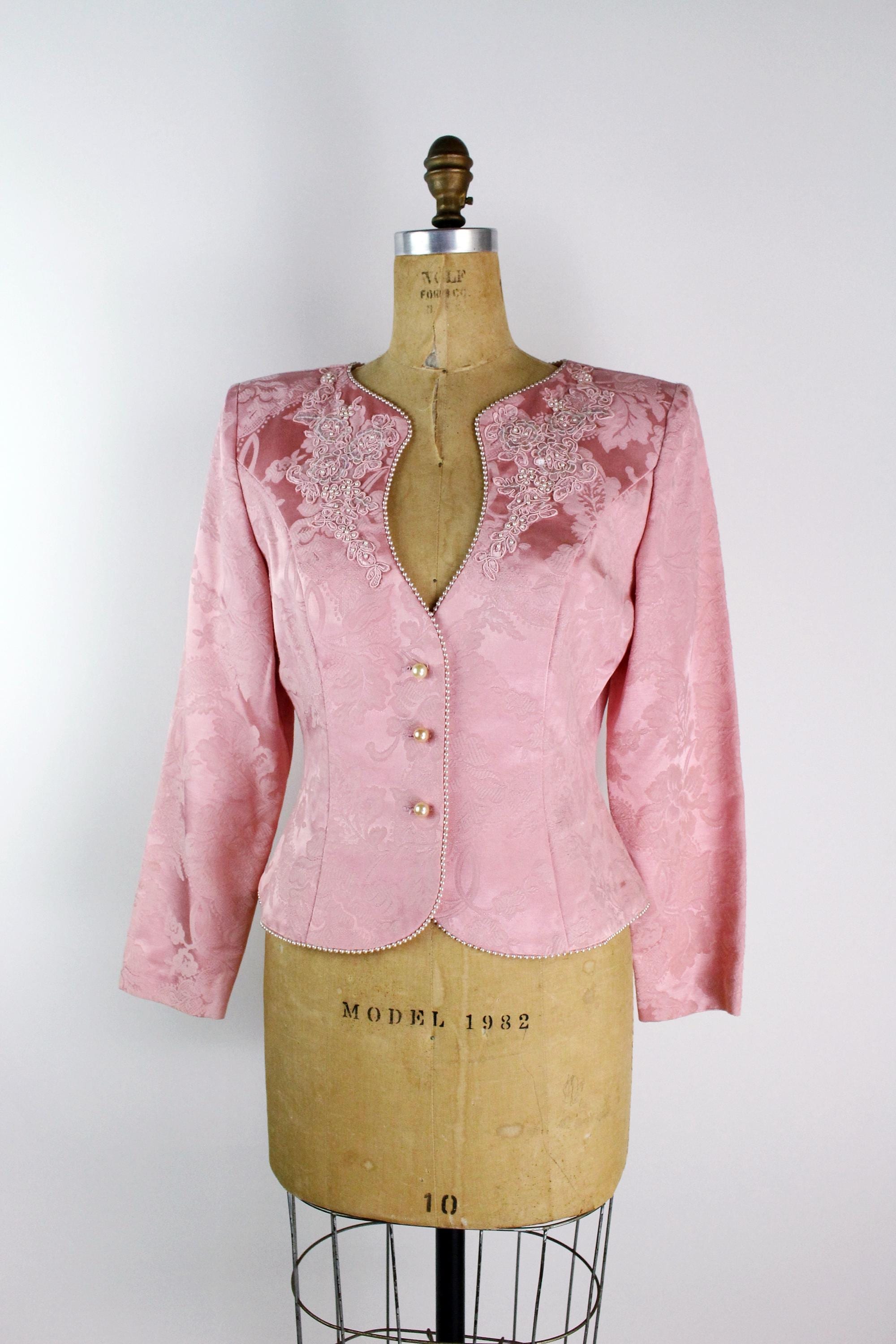 Pink Dressy Jacket - Etsy