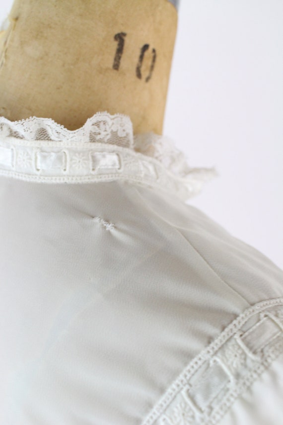 70s Christian Dior White Summer Slip Dress / Summ… - image 10