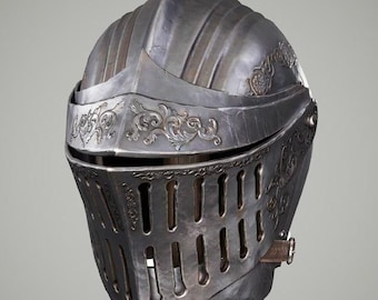 Capacete de Cavaleiro Lothric Drakeblood | Armadura de Dark Souls, Cosplay de Aço | Equipamento de cavaleiro medieval - presente para jogadores.