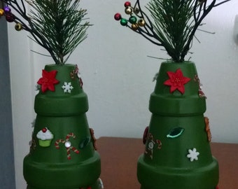 Handmade Christmas trees