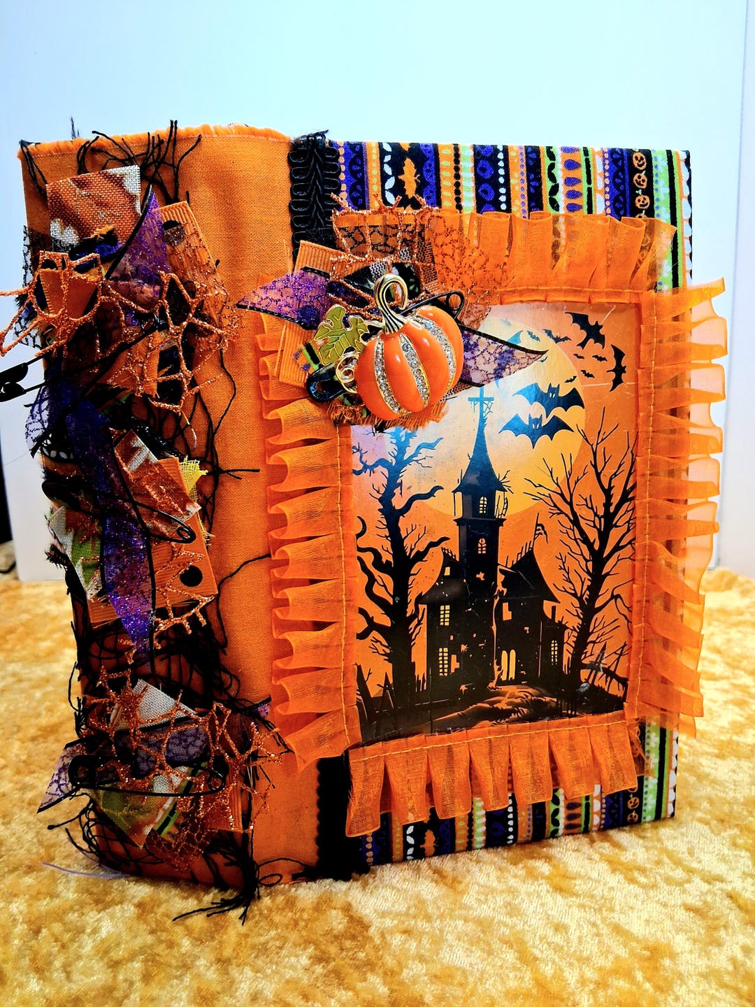 Haunted House Halloween Junk Journal - Etsy