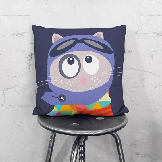 Items similar to Kids throw pillow, nursery throw pillow, cushion cover