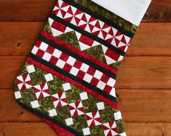 Peppermint Stocking Pattern