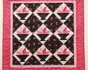 Pretty Pink Posies Quilt Pattern