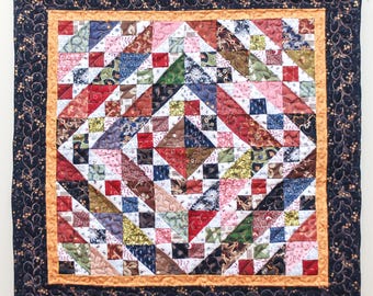 Ring Around The Four-Patch Quilt Pattern