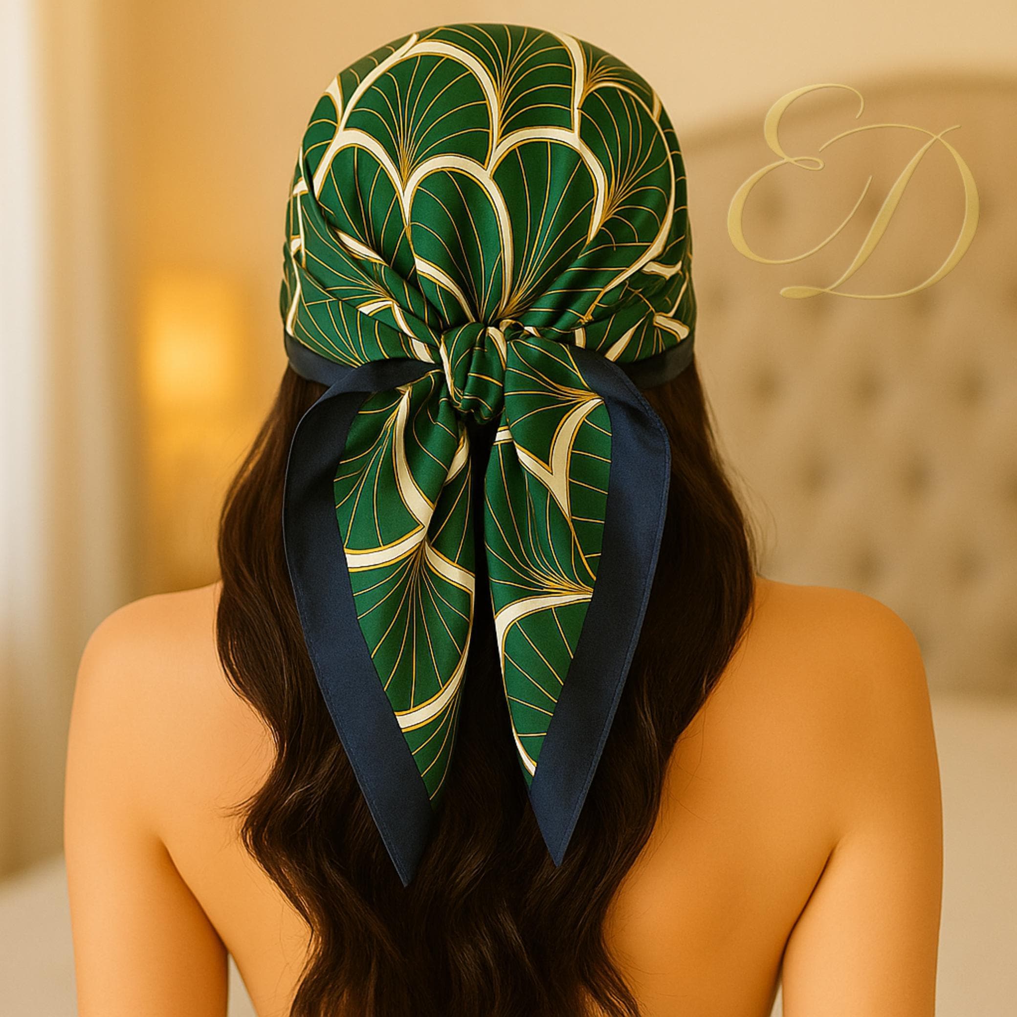 Unbednigt 6 Seidige Satin-Haarschleifen - Elegante Haar-Accessoires Für Frauen & Mädchen
