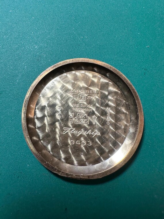 Longines Flagship Automatic 9ct Gold - image 7