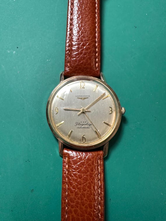 Longines Flagship Automatic 9ct Gold - image 1