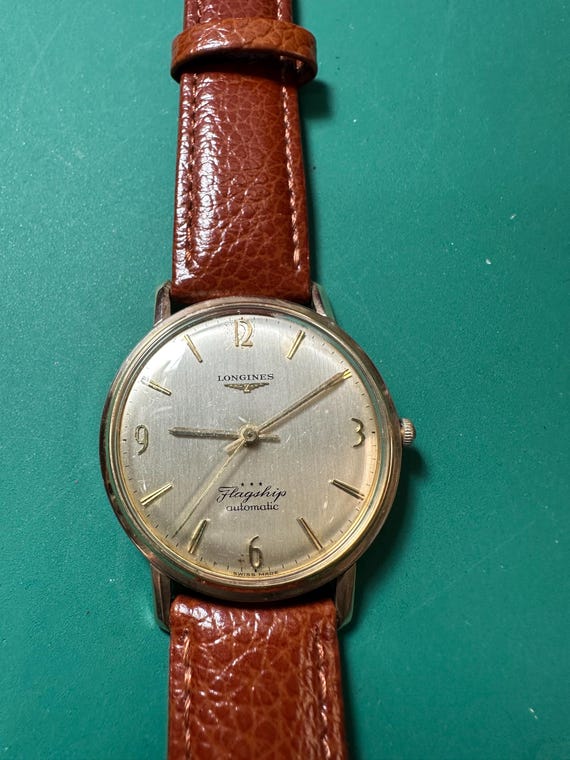 Longines Flagship Automatic 9ct Gold - image 5