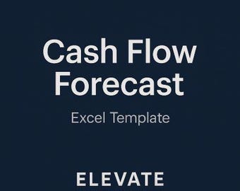 Cash Flow Forecast Template