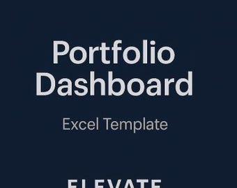 Portfolio Dashboard Template