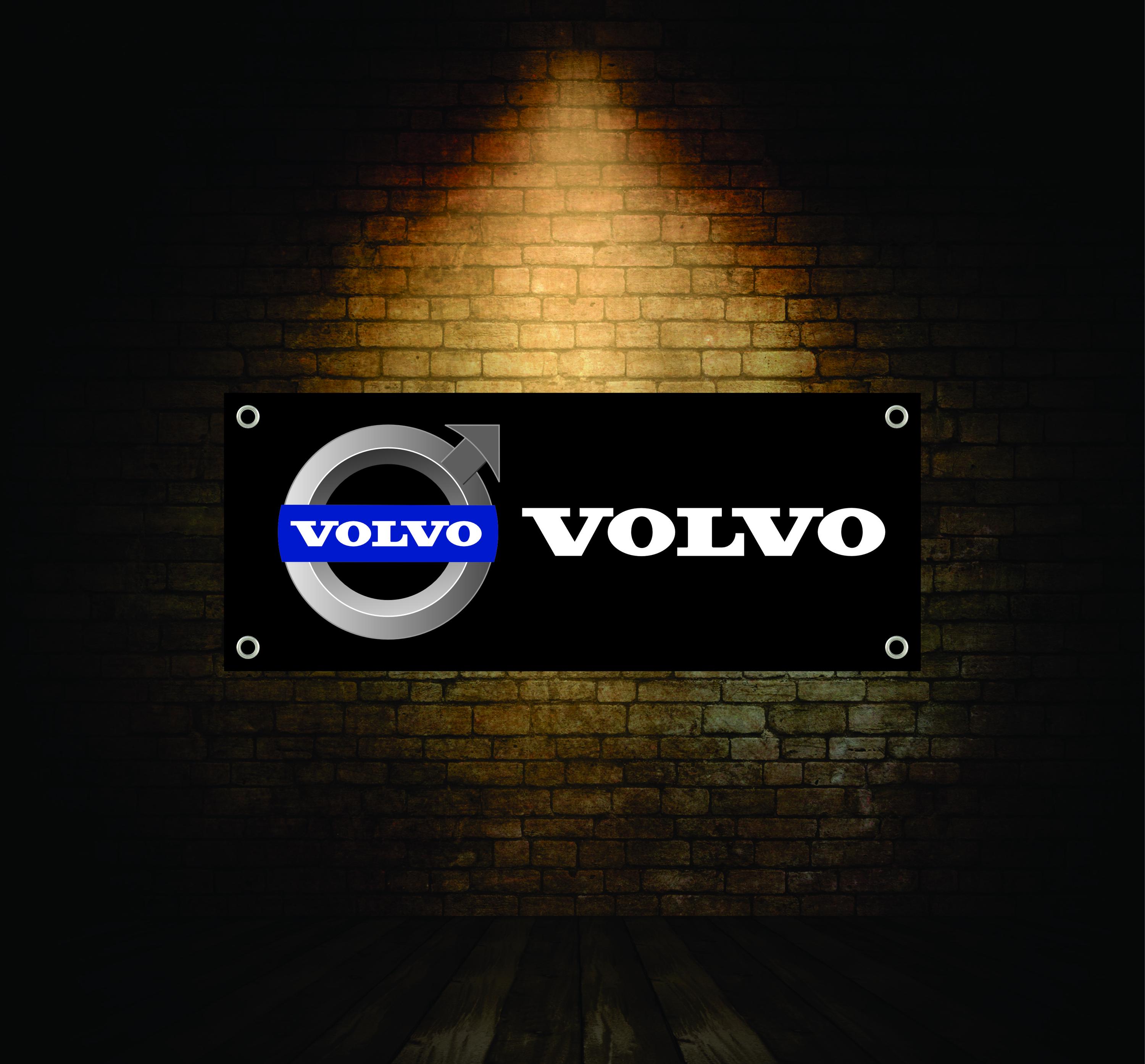 Volvo Logo Vinyl Banner - Garage, Office, Showroom Decor - Etsy