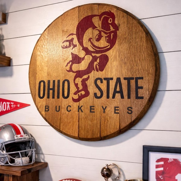 Licensierade fatlock från Ohio State Buckeye Bourbon