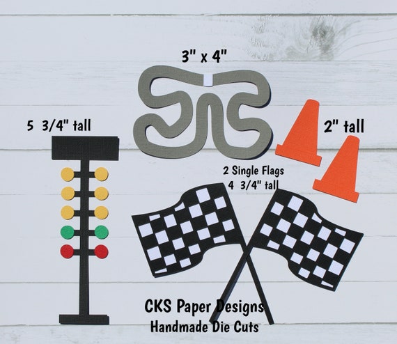 Scrapbook Paper For Racing