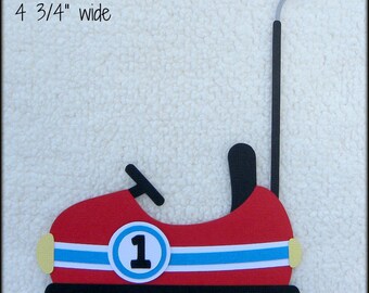 Handmade Die Cut BUMPER CAR Fair Carnival Ride Park Paper - Etsy