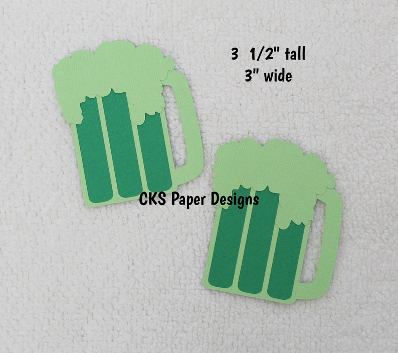 Handmade Die Cut SET of 2 MUGS Beer OR Root Beer Paper Piecing Etsy