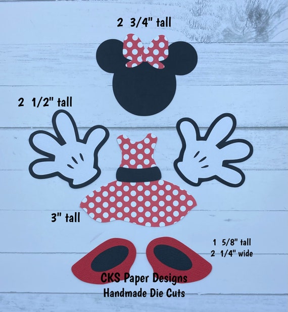 Disney Stacked Mouse Outline Metal Cutting Dies for DIY